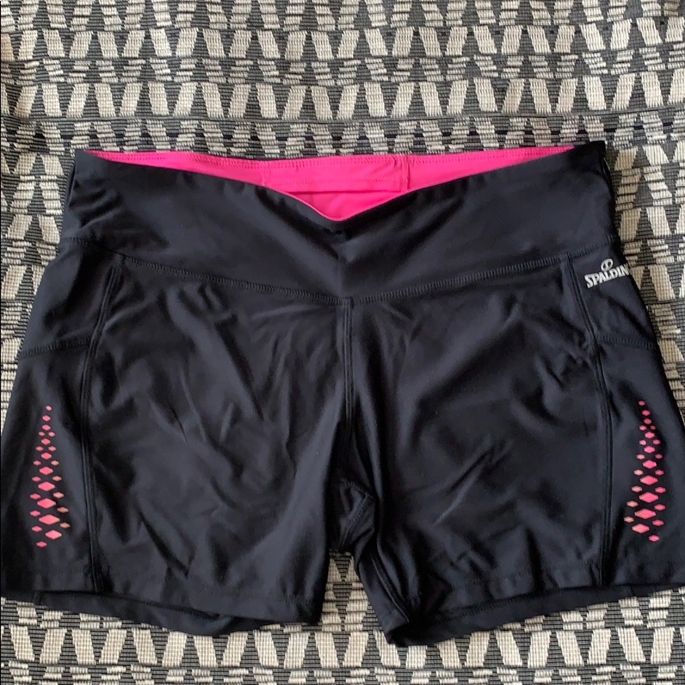 Spalding SpeedDri workout shorts. Worn once